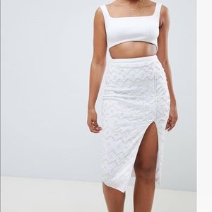 Square Neck Sequin Midi Dress